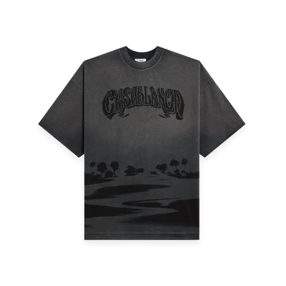 Casablanca Casablanca Sands Washed Oversized Short Sleeve Tee