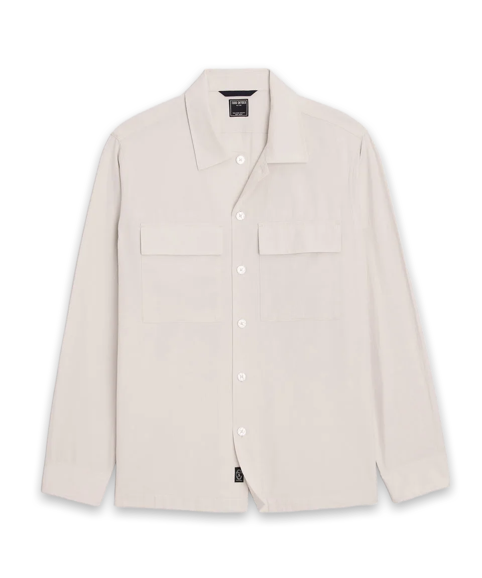 Todd Snyder Relaxed Twill CPO Overshirt