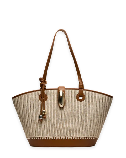Steve Madden MARLIN BAG LIGHT NATURAL
