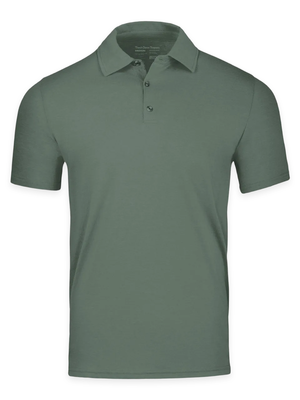 Fresh Clean Threads Pistachio Torrey Polo