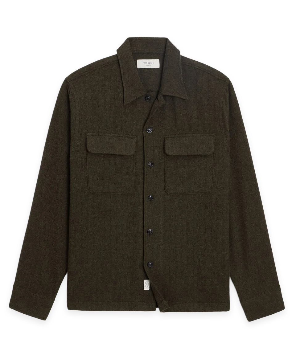 Todd Snyder Pinstripe Field Shirt
