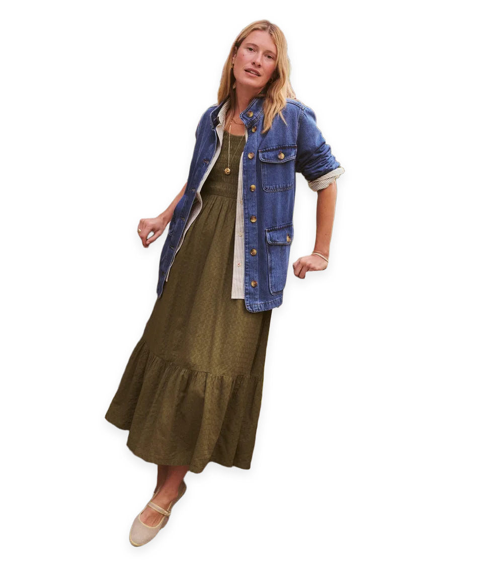 Marine Layer Tessa Midi Dress