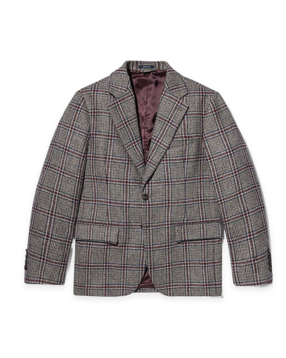 Noah English Check Sport Coat