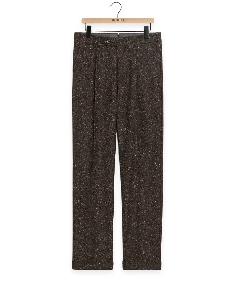 Todd Snyder Italian Silk-Donegal Madison Trouser