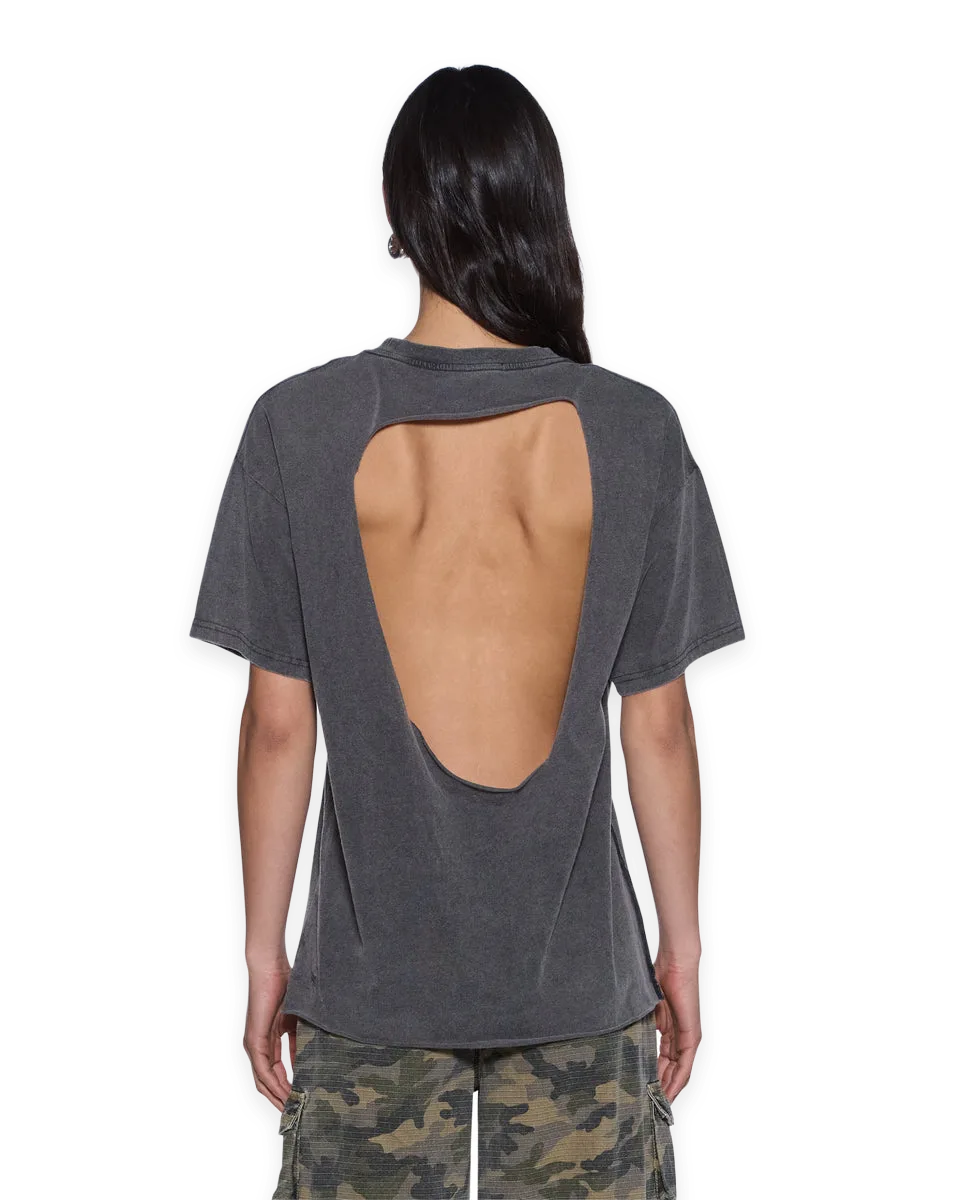 Ksubi TBS BLEACH OH G SS TEE SMOKE