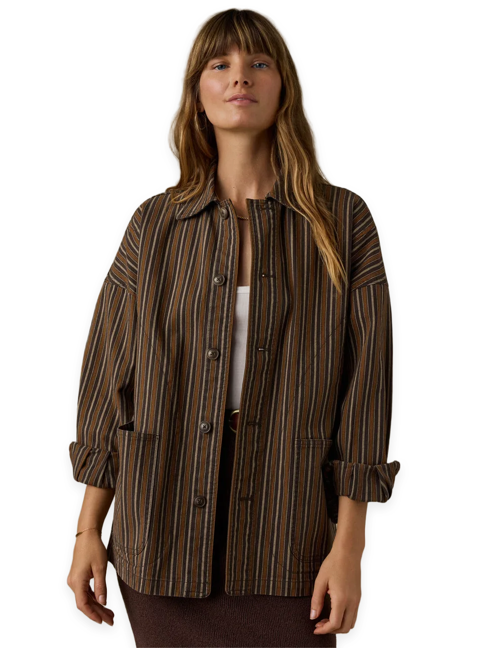 Faherty Twill Tide Chore Jacket
