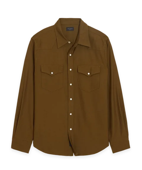 Todd Snyder Tencel Western Shirt