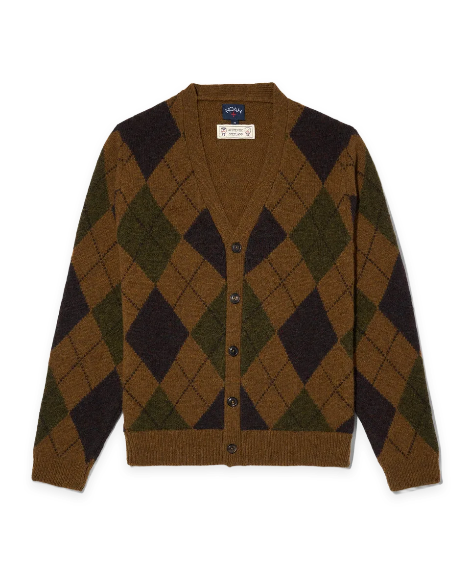 Noah Argyle Shetland Cardigan