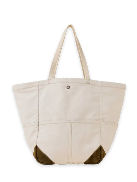 Faherty Mini Sunwashed Canvas Utility Tote