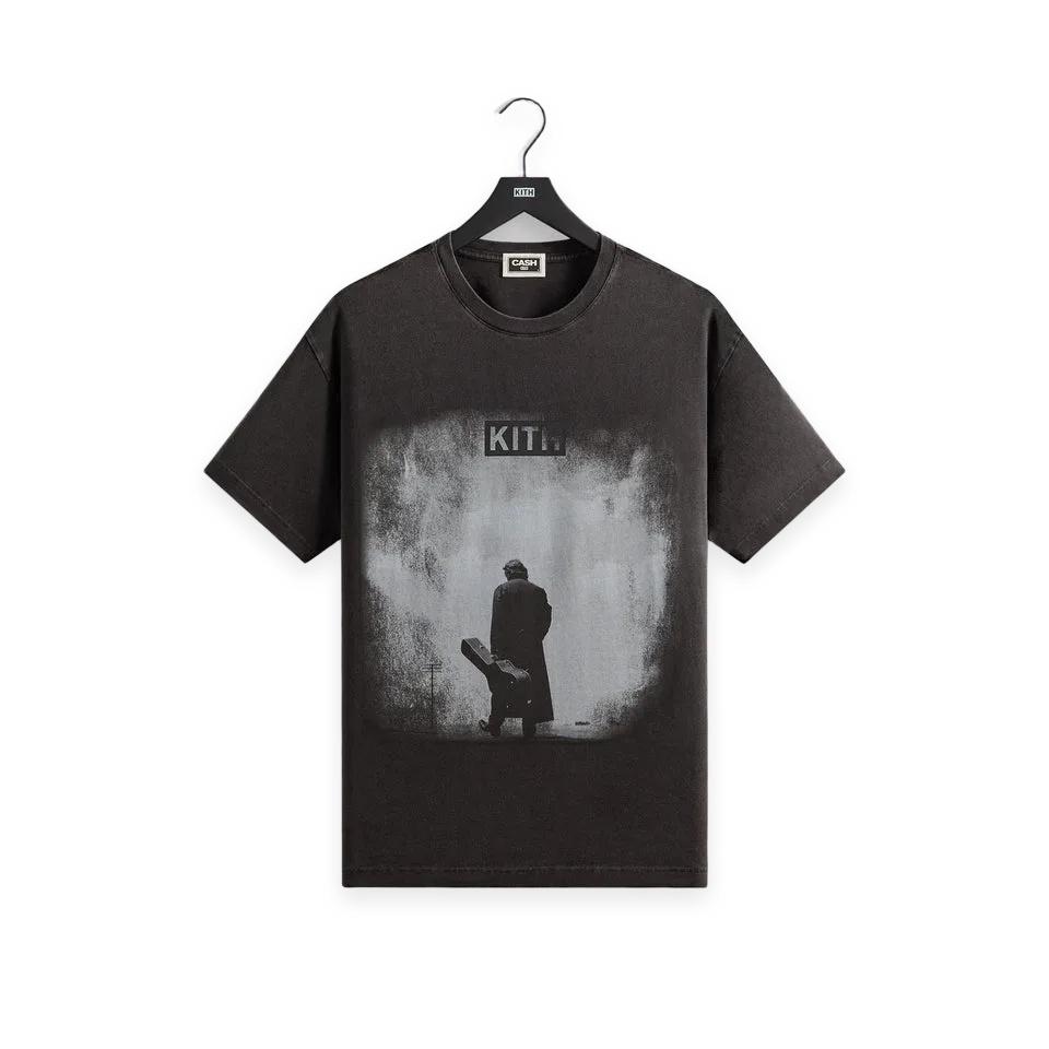 Kith Kith Records for Johnny Cash I Walk The Line Vintage Tee