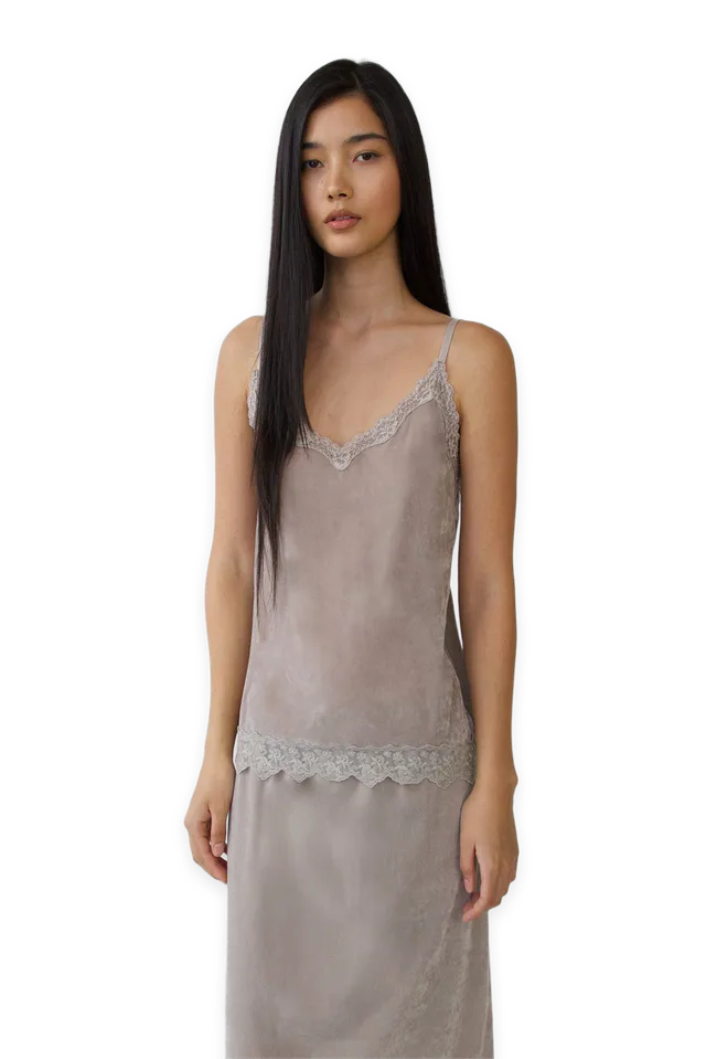 Oak + Fort LACE CAMI TOP