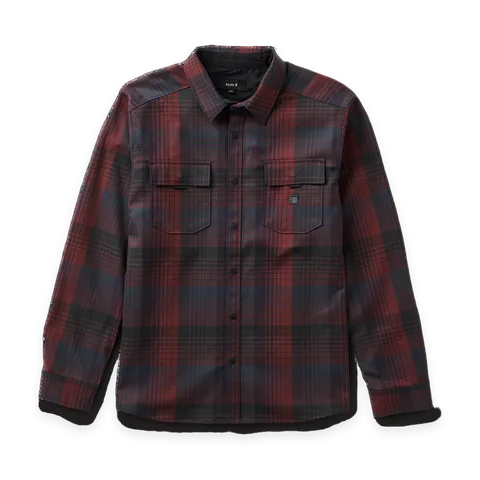 Roark Diablo Flannel · Sangria