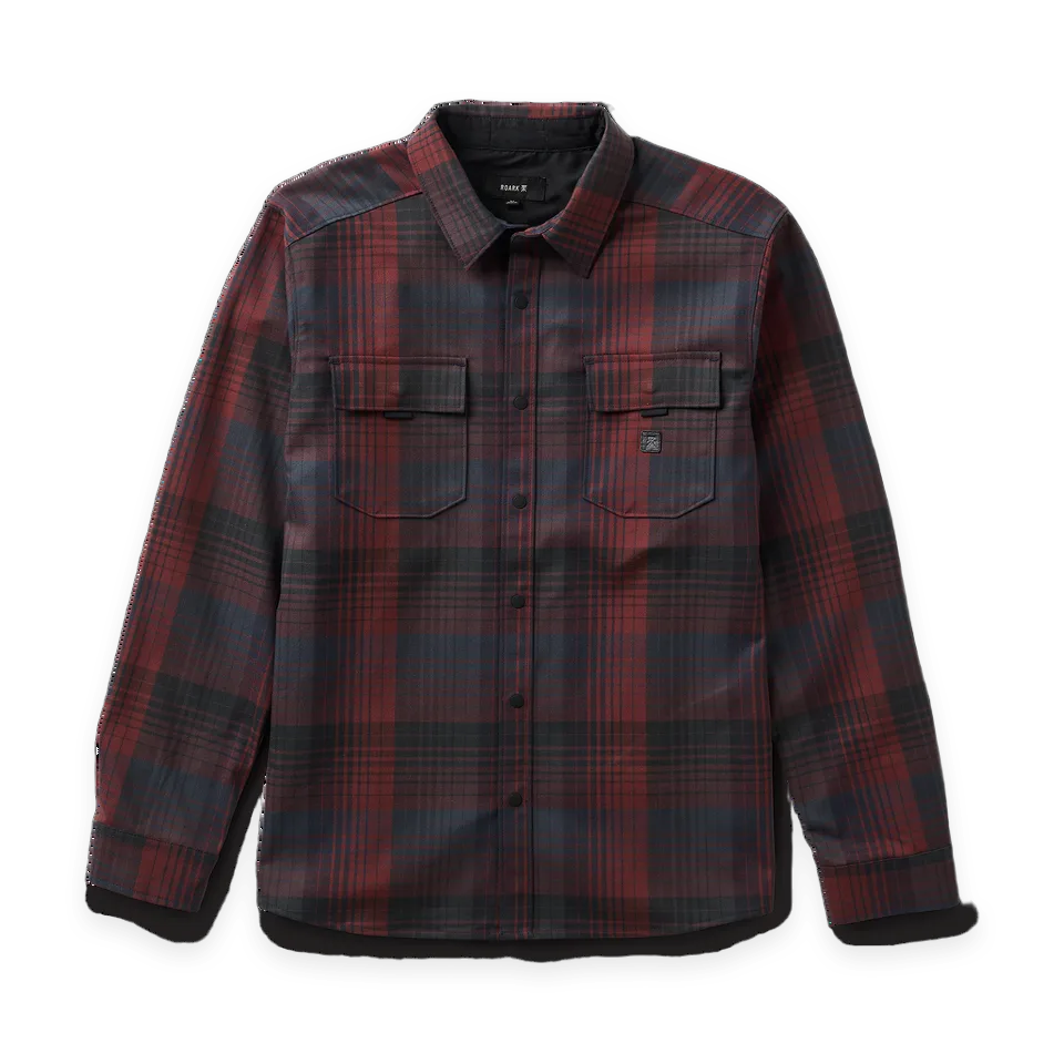 Roark Diablo Flannel · Sangria