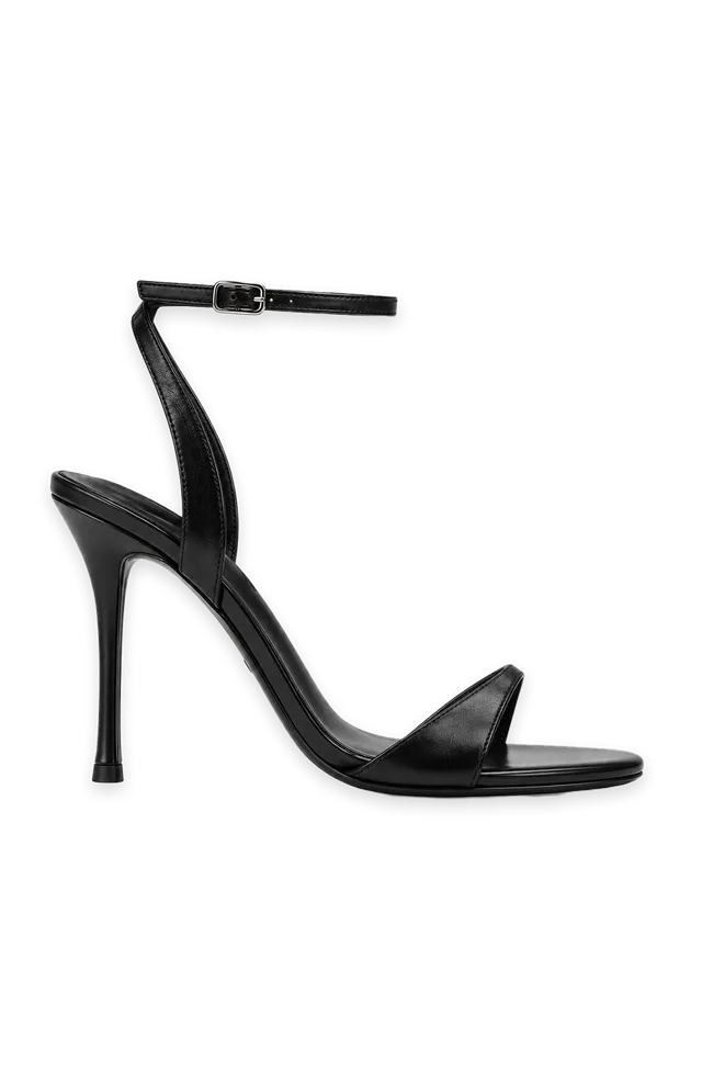 White Fox Harry Heels Black PU