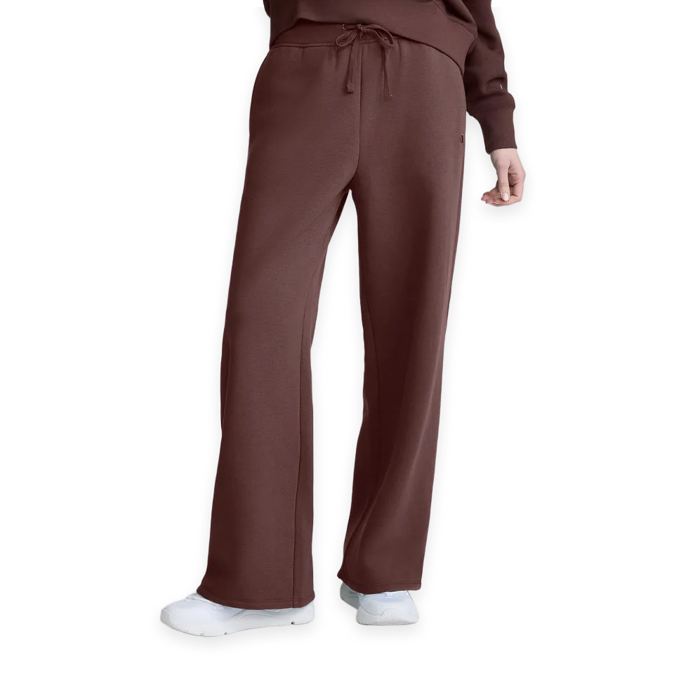 Champion Wide Leg Fleece Sweatpants, C Logo