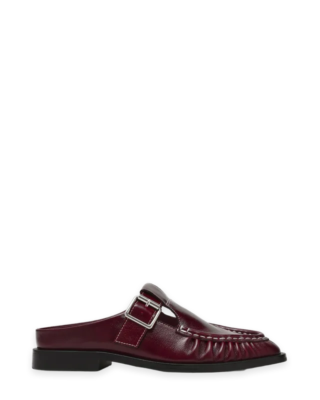 Steve Madden RONA DARK CHERRY LEATHER