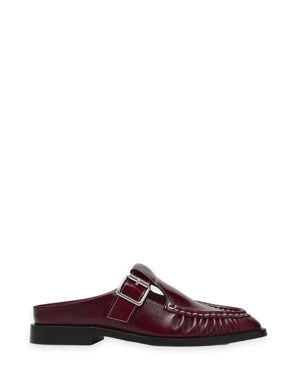 Steve Madden RONA DARK CHERRY LEATHER