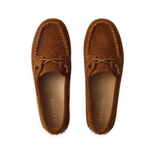 Rothy's The Driver Moc · ReVelvet™ Russet