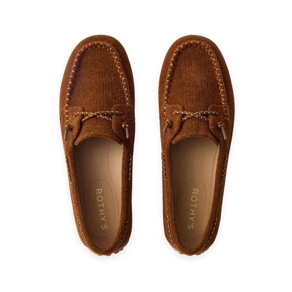 Rothy's The Driver Moc · ReVelvet™ Russet