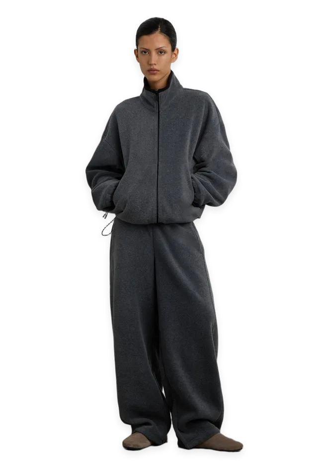 Oak + Fort OVERSIZED FLEECE PANT