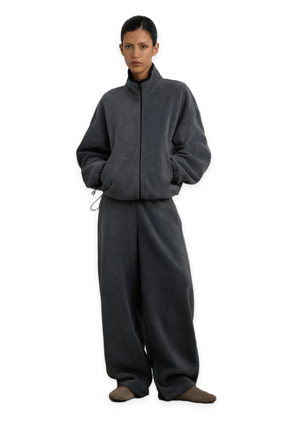Oak + Fort OVERSIZED FLEECE PANT