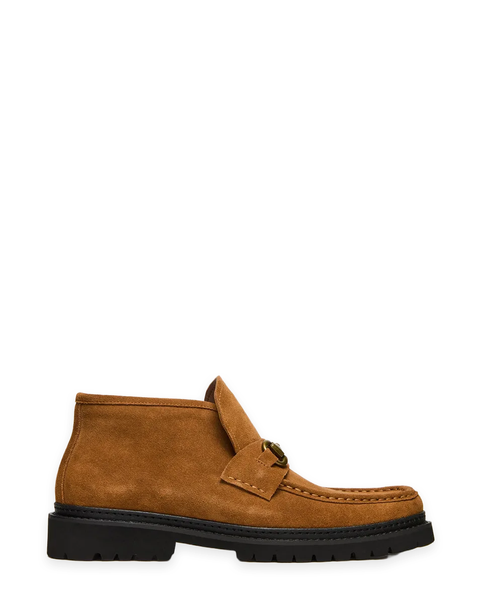 Steve Madden DEPUTY CHESTNUT SUEDE
