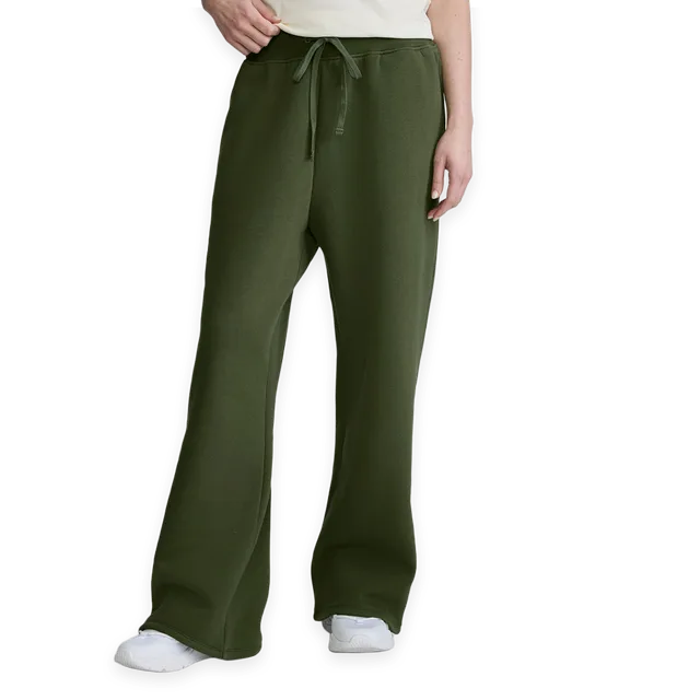 Champion Wide Leg Fleece Sweatpants, C Logo