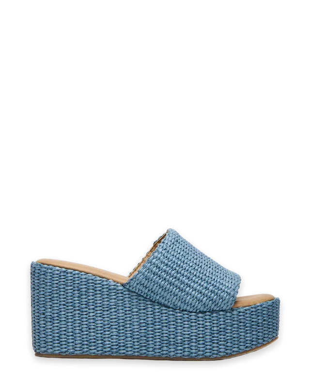 Steve Madden JETTY BLUE RAFFIA