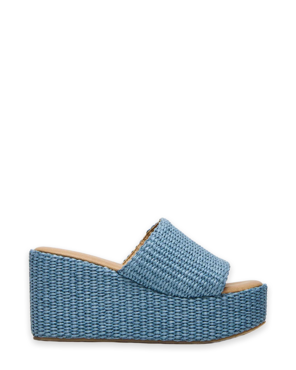 Steve Madden JETTY BLUE RAFFIA