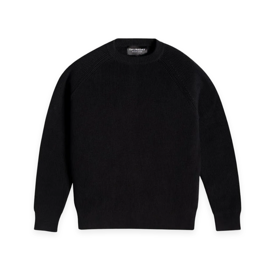Thursday Boots Ribbed Crewneck Sweater