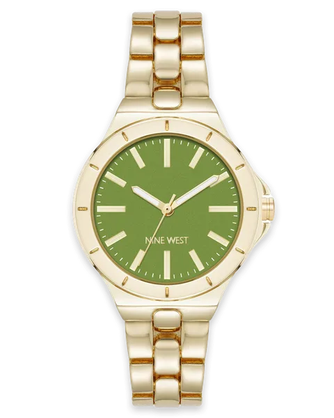 Nine West Etched Bezel Watch