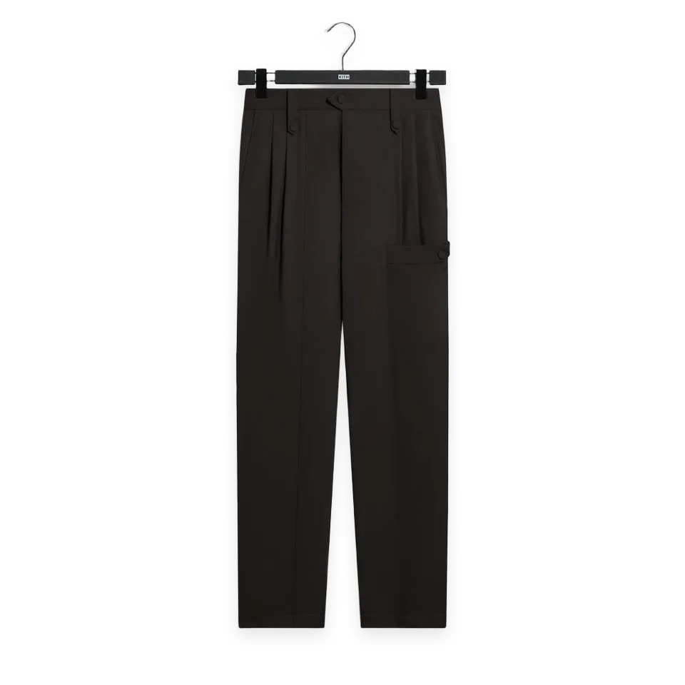 Kith Giorgio Armani & Kith Virgin Wool Cargo Pant · Prugna