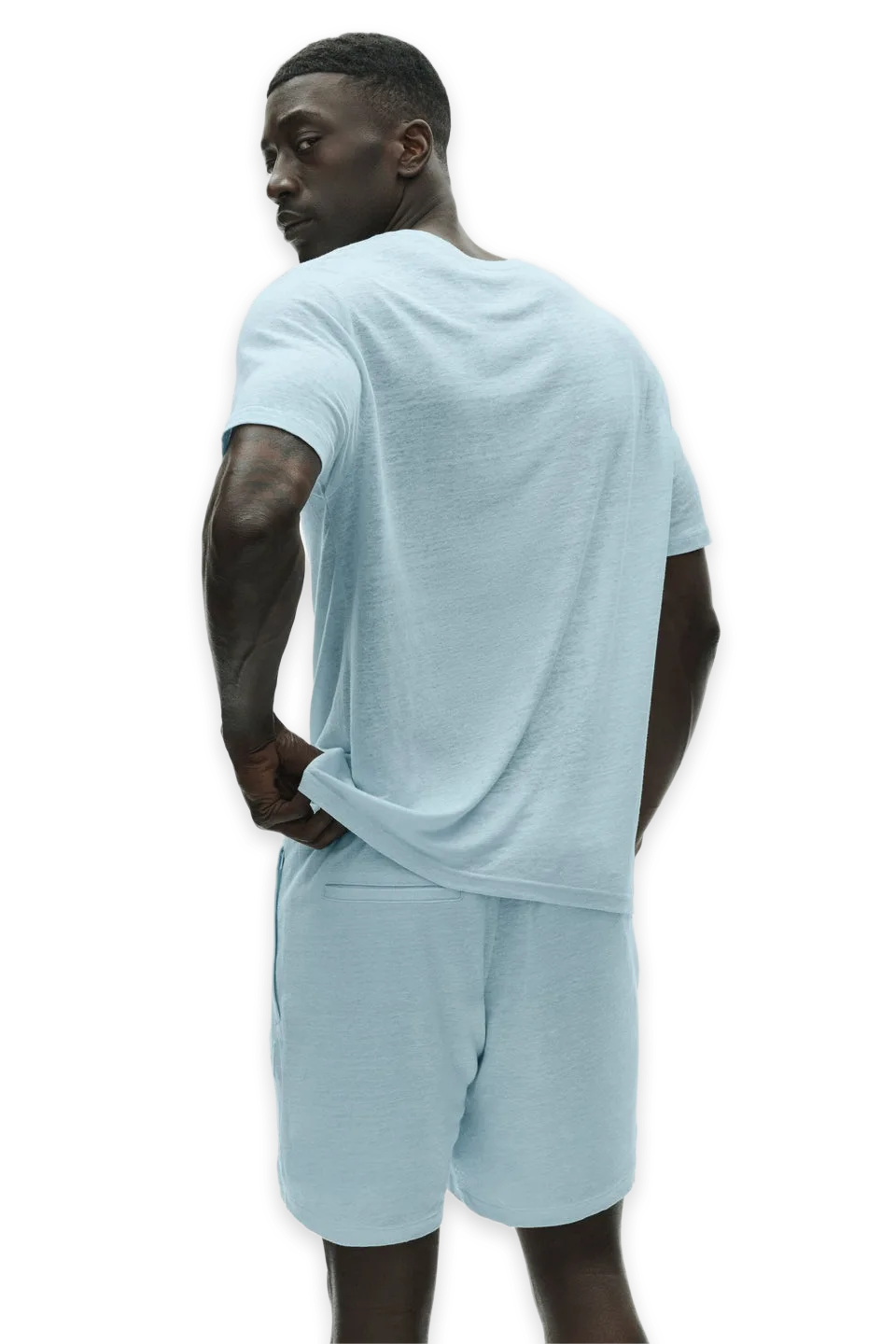 Alo Linen Jersey Coastal Short Sleeve Tee, photo 4