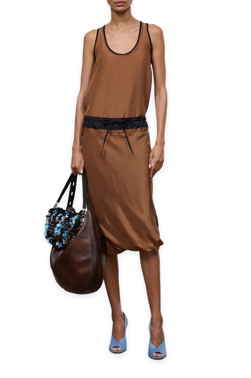 Staud Odette Silk Skirt