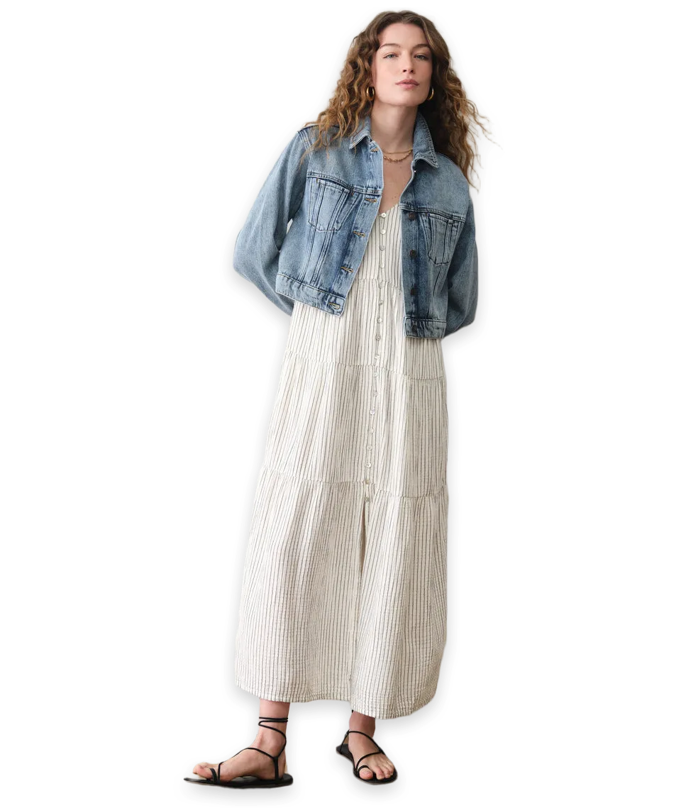 Marine Layer Corinne Maxi Dress