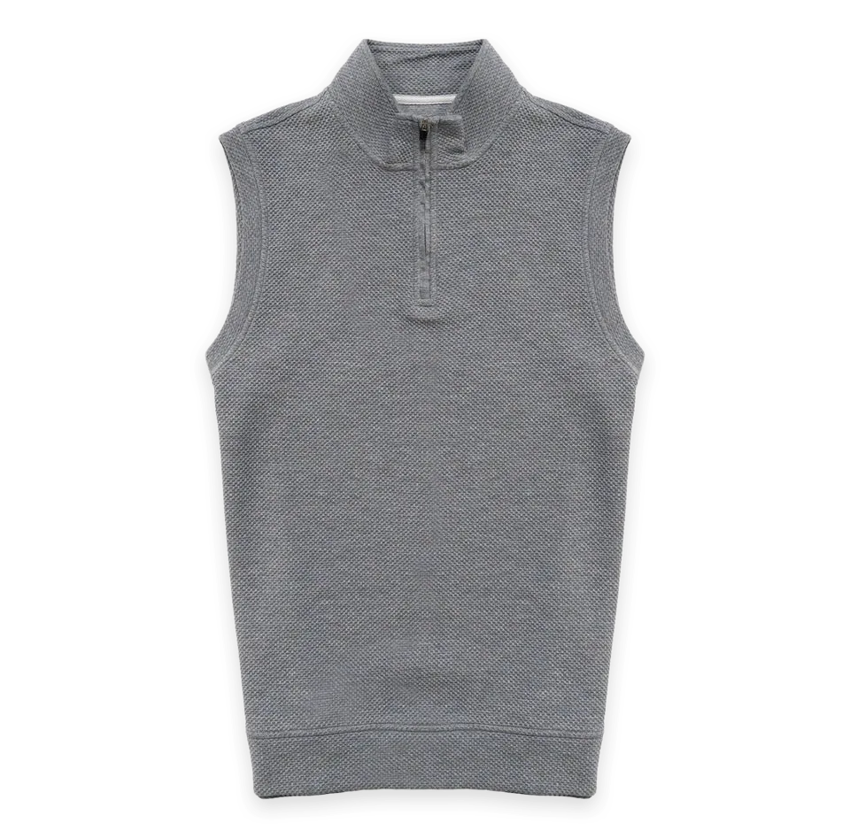 Linksoul Canyon Jacquard Quarter-Zip Vest