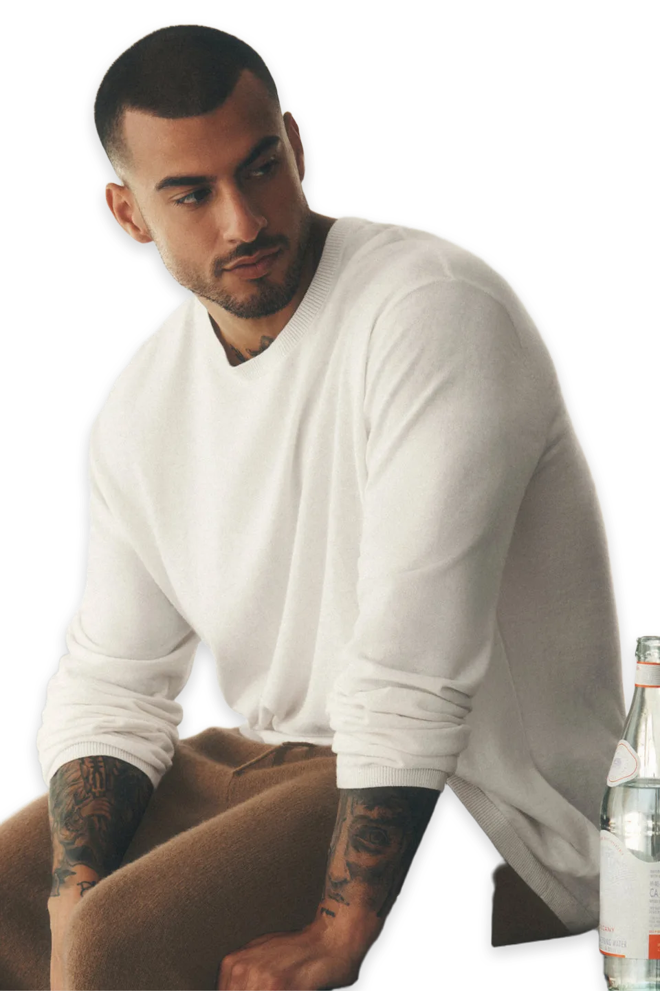 Alo Cashmere Blend Ever Soft Long Sleeve Crew