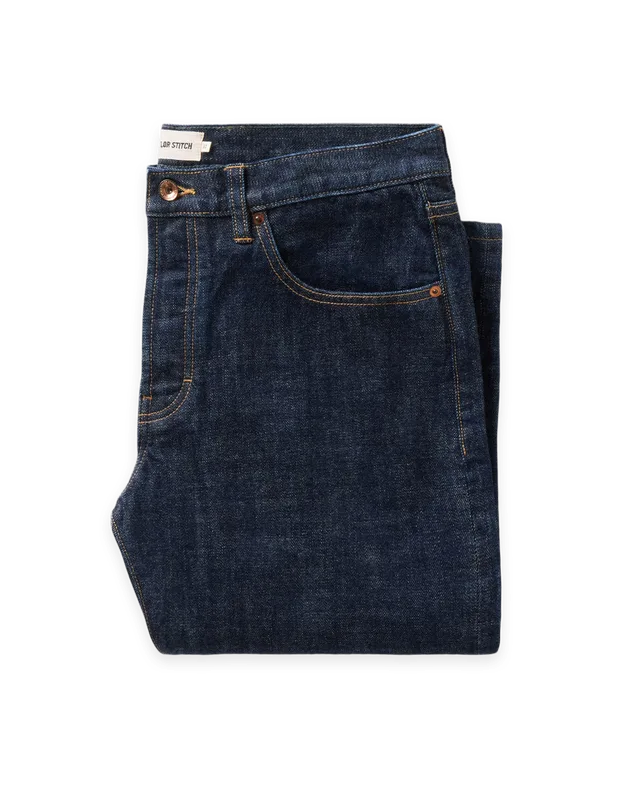 Taylor Stitch The Straight Jean in Rinsed Organic Selvedge
