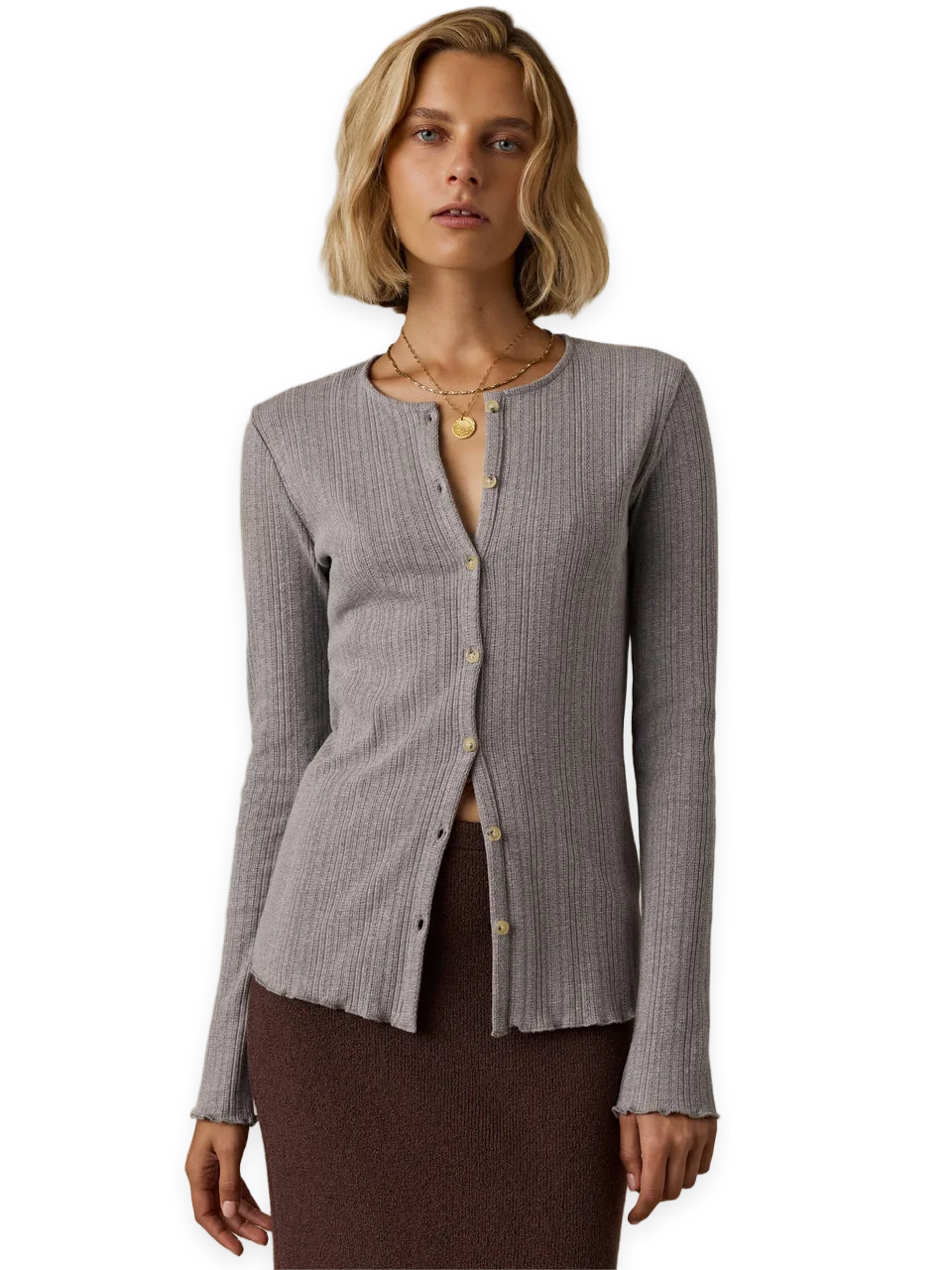 Faherty Paradise Pointelle Cardigan