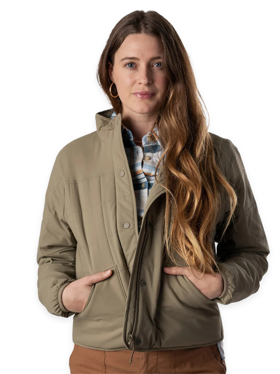 Duck Camp W's Airflow Insulated Jacket · Sagebrush
