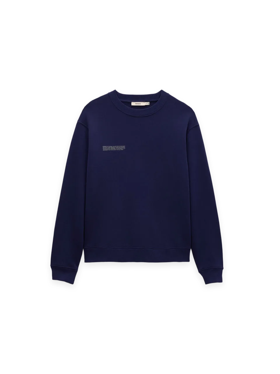 Pangaia Mens Midweight Sweatshirt—Ocean Navy