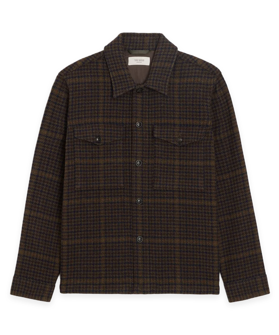 Todd Snyder Italian Wool Lowland Shirt Jacket