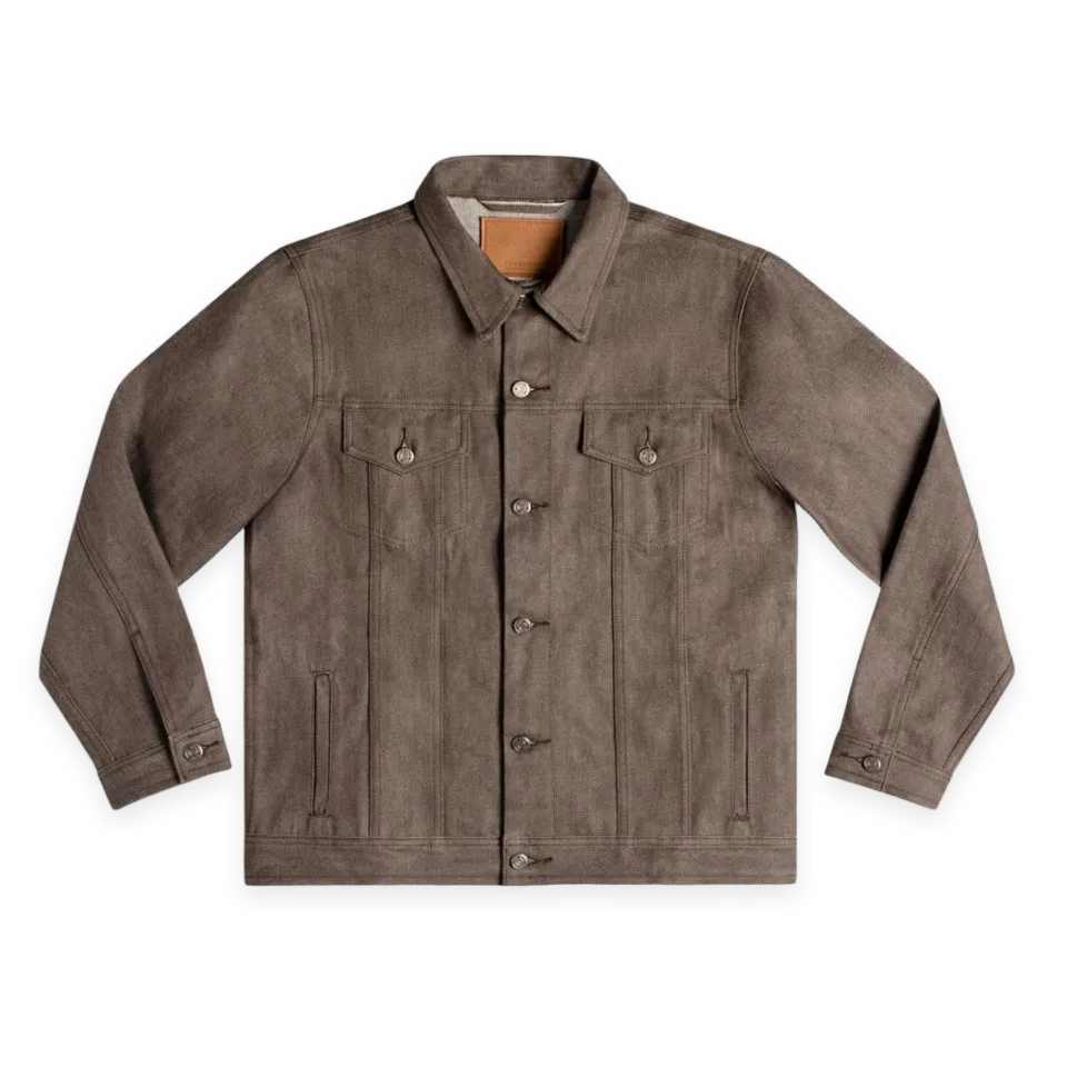 Thursday Boots Selvedge Denim Trucker Jacket · Canyon