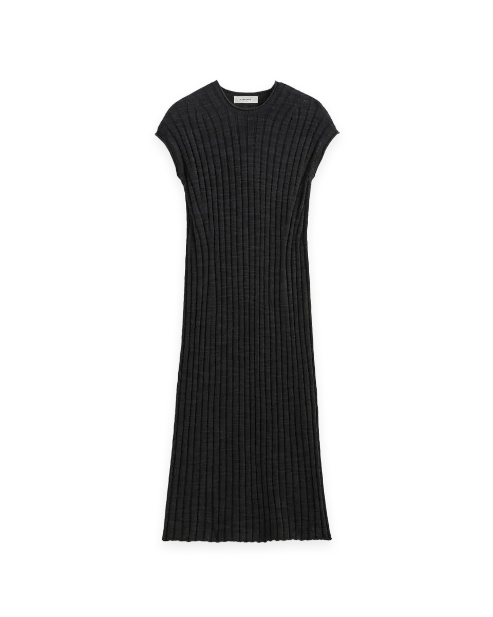 Everlane The Column Dress in Cotton Linen