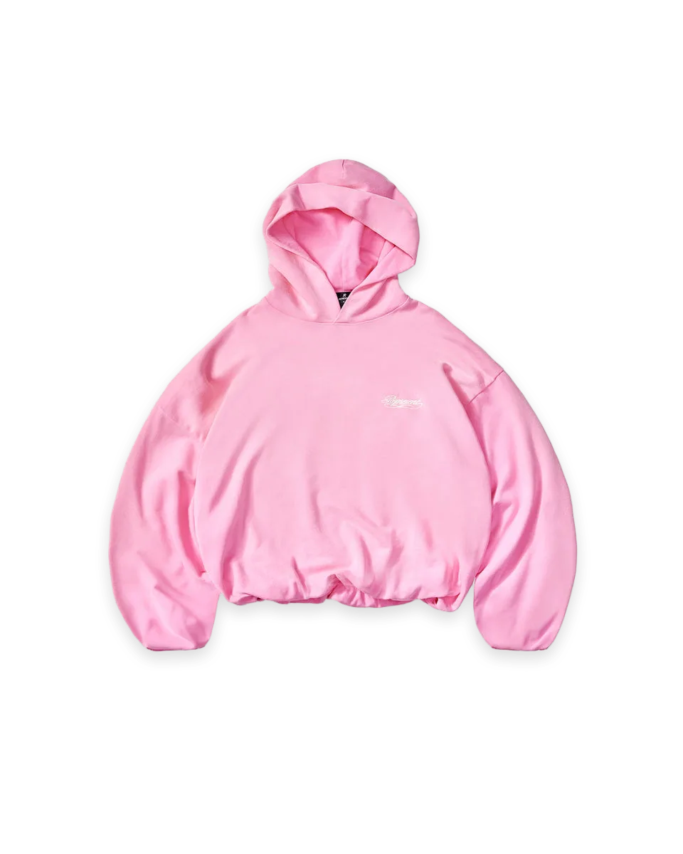 Represent Dual Layer Script Hoodie · Candy
