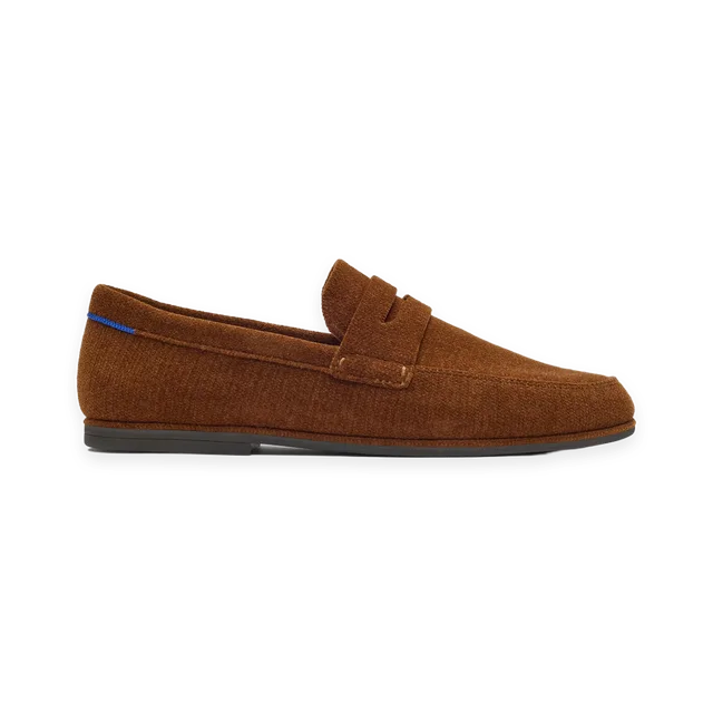 Rothy's The Ravello Penny Loafer · ReVelvet™ Russet