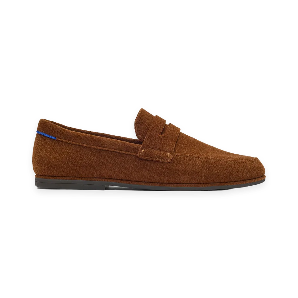 Rothy's The Ravello Penny Loafer · ReVelvet™ Russet