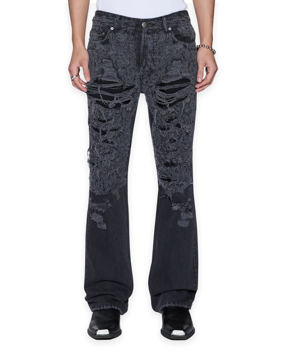 Ksubi BRONKO ASHER BLACK TRASHED