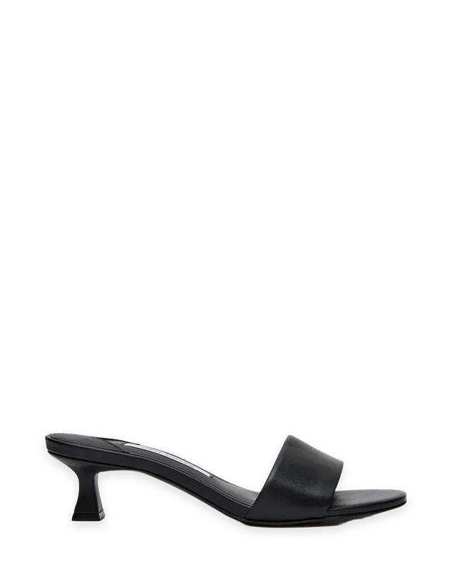 Steve Madden CALLIE BLACK LEATHER