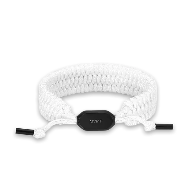 MVMT Woven Wrap White + Black